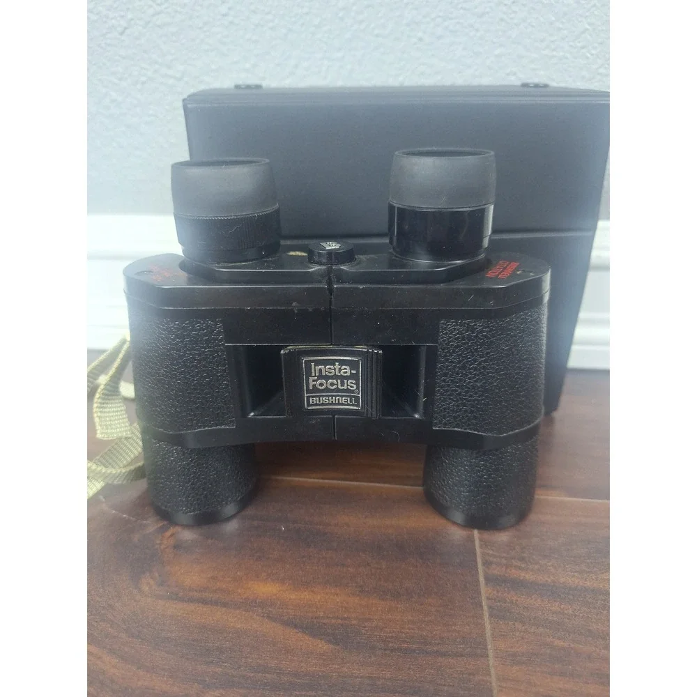 Bushnell Citation Binoculars OS Black 7x35 Insta-Focus Field Glasses Case Hiking